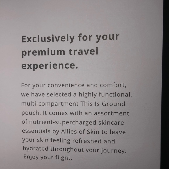 This Is Ground Premium Travel Toiletry bag - Picture 3 of 6